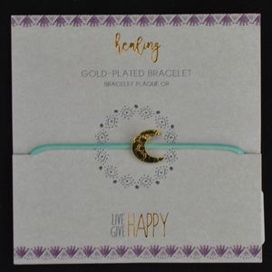 New Lunar Healing Gold-Plated Bracelet